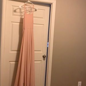 Blush pink dress